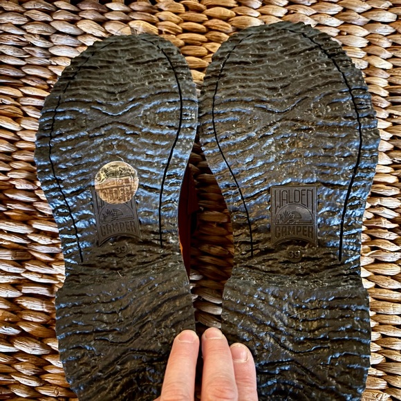 Camper Walden Lug Sole Penny Loafers, Brown Leather Women’s 39, 8.5 - Picture 5 of 5